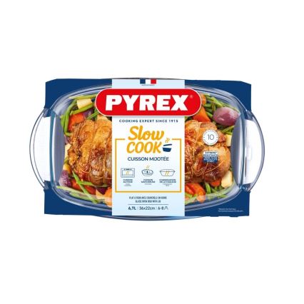 PYREX 6,7 l kaanega küpsetusvorm