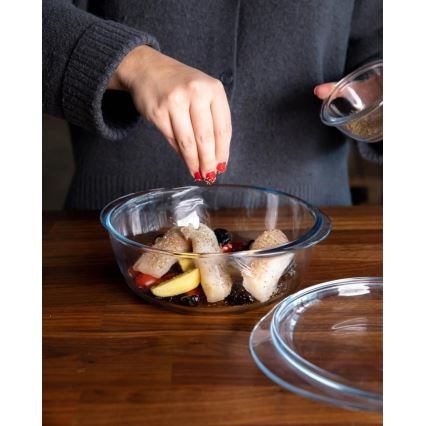 PYREX ahjuvorm kaanega 2,1 l