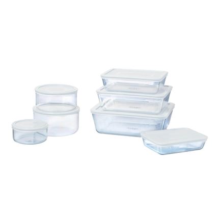 PYREX klaasist toidukonteiner 2,6 l