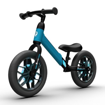 QPlay - Jooksuratas koos LED dioodidega valgustid ratastel SPARK sinine