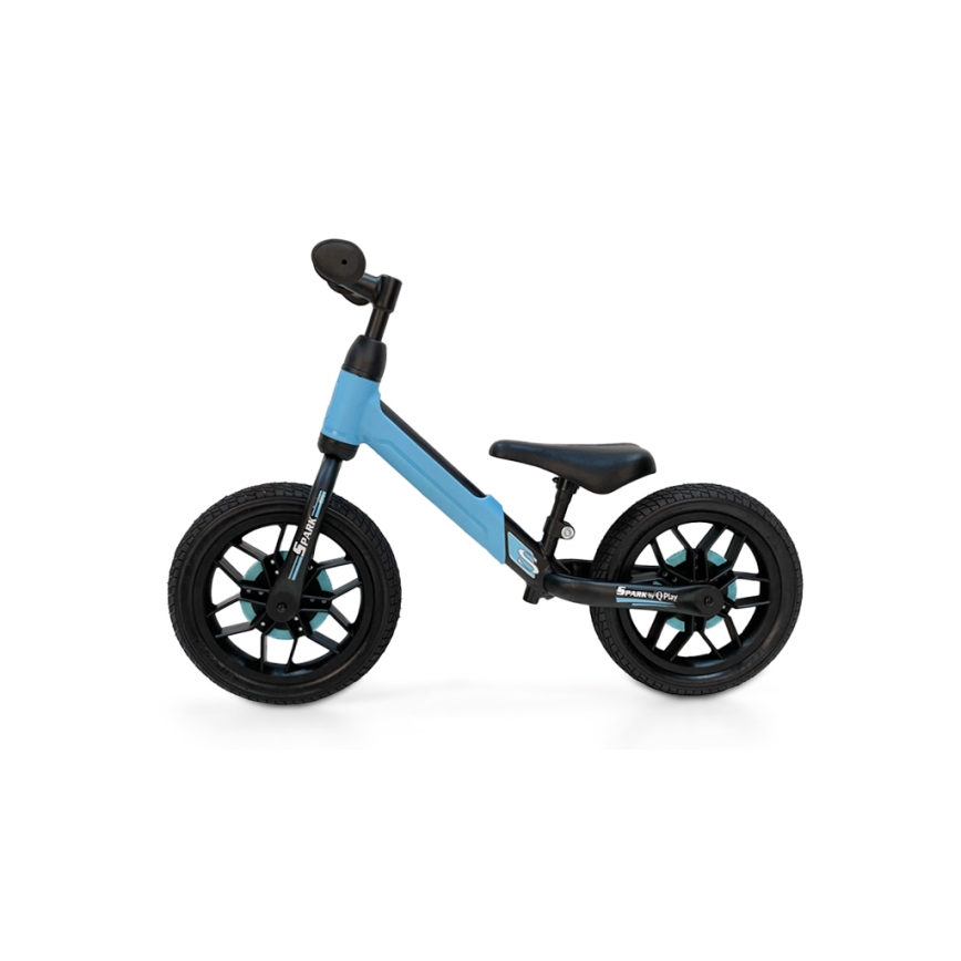 QPlay - Jooksuratas koos LED dioodidega valgustid ratastel SPARK sinine