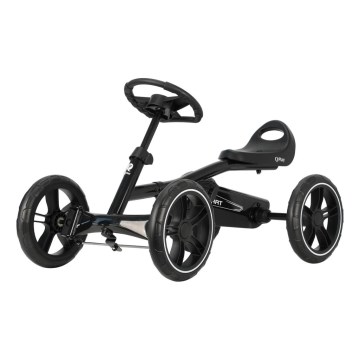 QPlay - laste neljarattaline GO KART, must