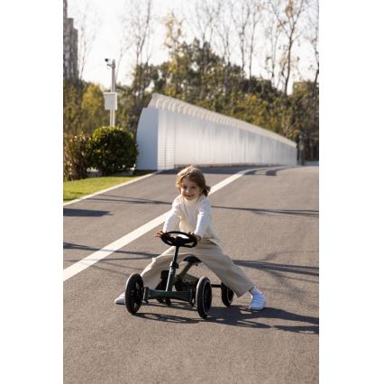 QPlay - laste neljarattaline GO KART, must