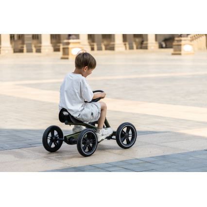 QPlay - laste neljarattaline GO KART, must