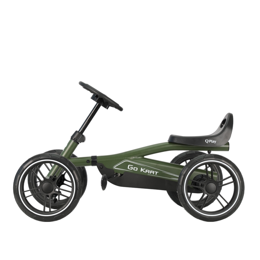 QPlay - laste neljarattaline GO KART, roheline