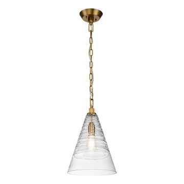 Quintiesse - ketiga ripplühter ELMORE 1xE27/60W/230V kuldne