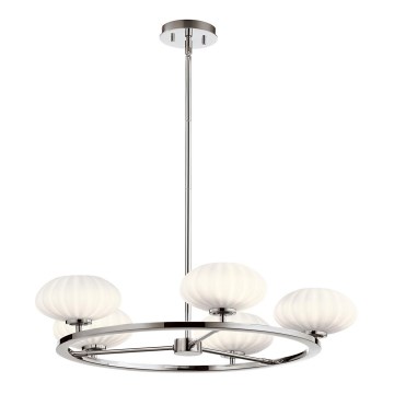 Quintiesse - LED-vannitoa laelamp varrega PIM 5xG9/3W/230V läbimõõt 71,1 cm IP44 läikiv kroom