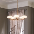 Quintiesse - LED-vannitoa lühter varrega PIM 5xG9/3W/230V läbimõõt 71,1 cm IP44 kuldne