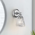 Quintiesse - LED-vannitoa seinavalgusti KEYNES 1xG9/3W/230V IP44 läikiv kroom