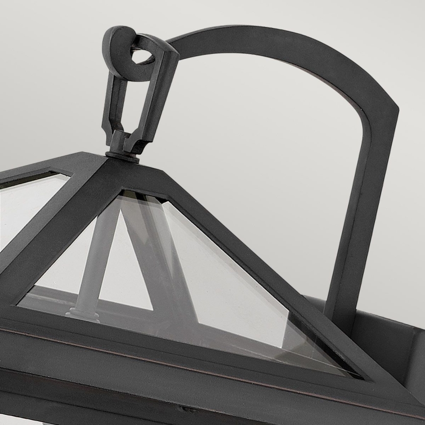 Quintiesse - Välisseinale kinnitatav seinavalgusti ALFORD M 2xE14/40W/230V IP44 must