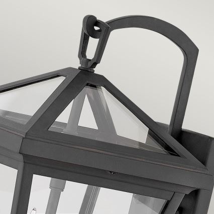 Quintiesse - Välisseinavalgusti ALFORD S 2xE14/40W/230V IP44 must