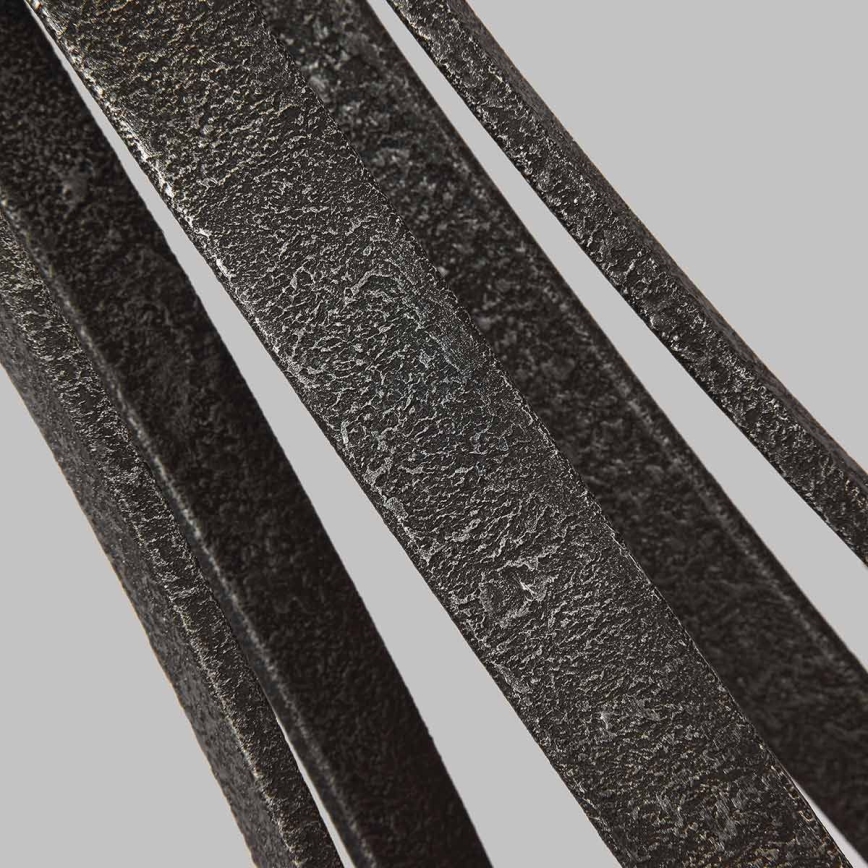 Quintiesse - Ketiga rippuv lühter ANGELO 5xE27/60W/230V, tammeviimistlusega