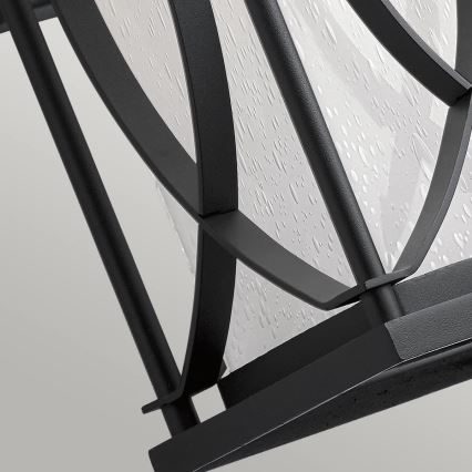 Quintiesse - välisseinavalgusti ASHBERN M 1xE27/60W/230V IP44 must