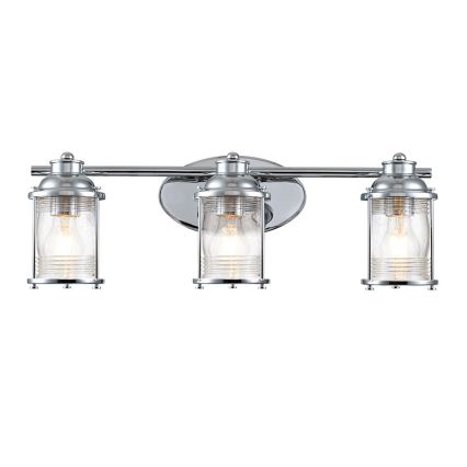 Quintiesse - ASHLAND BAY välisseinavalgusti 3xE27/60W/230V IP44 läikiv kroom