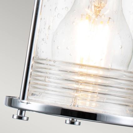 Quintiesse - ASHLAND BAY välisseinavalgusti 3xE27/60W/230V IP44 läikiv kroom