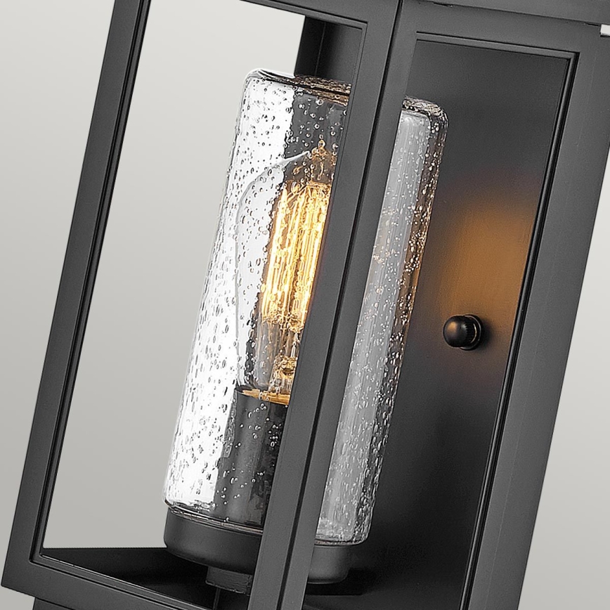 Quintiesse - välisseinavalgusti ATWATER S 1xE27/60W/230V IP44 must