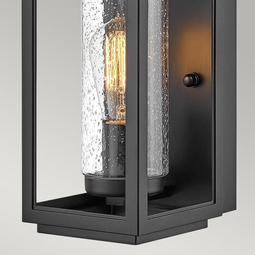 Quintiesse - välisseinavalgusti ATWATER S 1xE27/60W/230V IP44 must