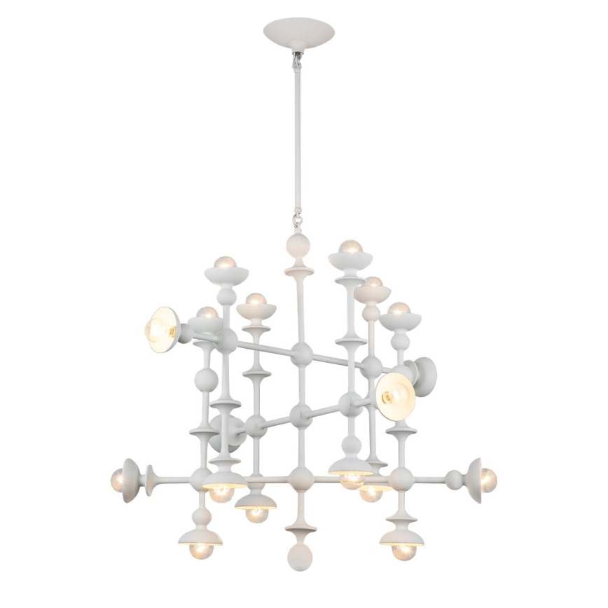 Quintiesse - Varrega lühter CADENCE 18xE14/40W/230V valge
