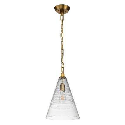 Quintiesse - ketiga ripplühter ELMORE 1xE27/60W/230V kuldne