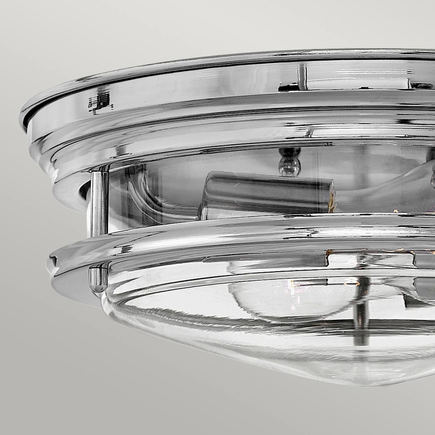 Quintiesse - HADRIAN välisvalgusti laele 2xE27/40W/230V Ø 27,8 cm IP44 läikiv kroom