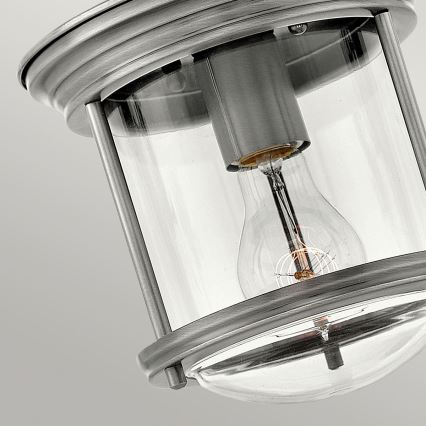 Quintiesse - Välislaevalgusti HADRIAN 1xE27/60W/230V läbimõõt 19,6 cm IP44 mattkroom