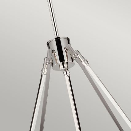 Quintiesse - HARPER varrega lühter 5xE14/60W/230V läbimõõt 77,5 cm läikiv kroom/suitsune
