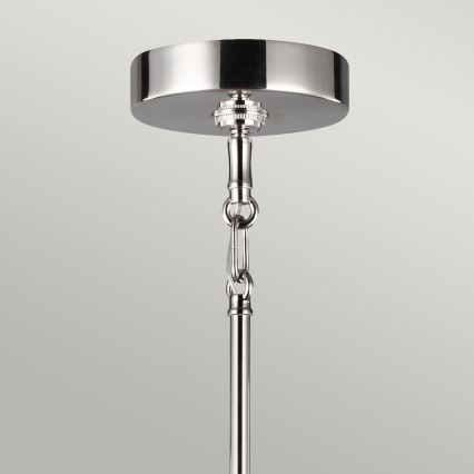 Quintiesse - HARPER varrega lühter 5xE14/60W/230V läbimõõt 77,5 cm läikiv kroom/suitsune