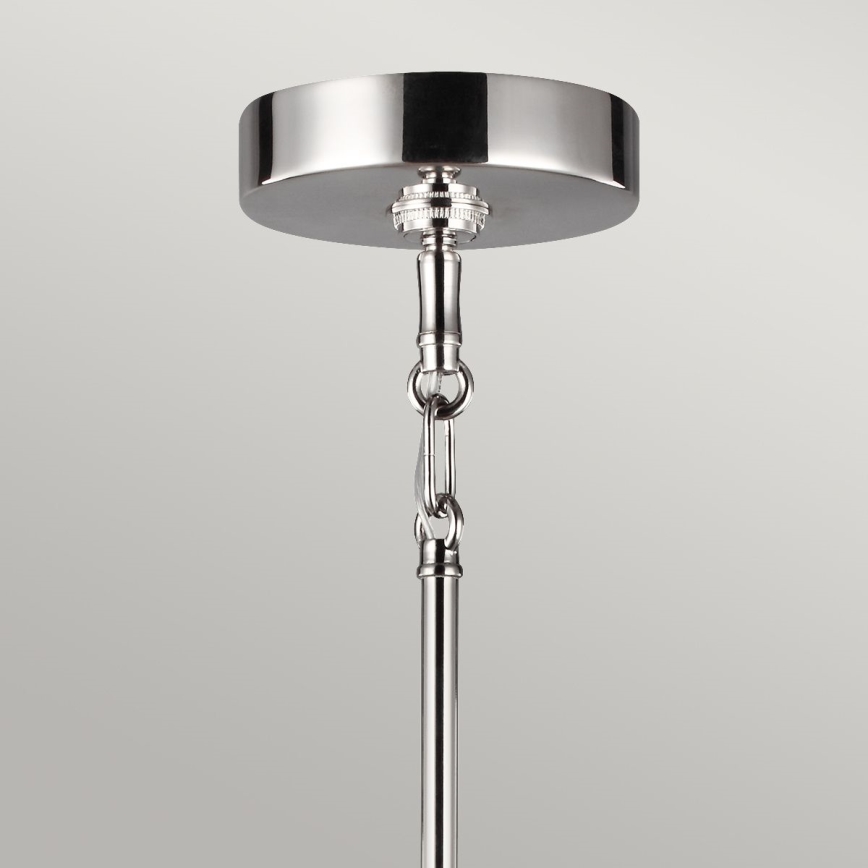 Quintiesse - HARPER varrega lühter 5xE14/60W/230V läbimõõt 77,5 cm läikiv kroom/suitsune