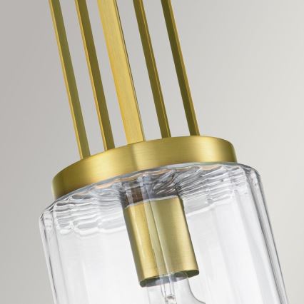 Quintiesse - vardaga lühter KIMROSE 1xE27/60W/230V, ø 17,8 cm, kuldne