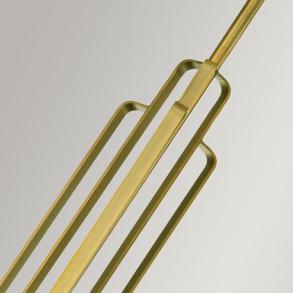 Quintiesse - vardaga lühter KIMROSE 1xE27/60W/230V, ø 17,8 cm, kuldne