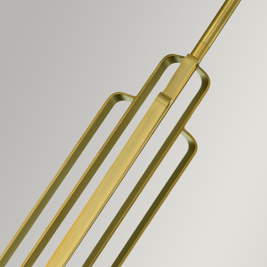 Quintiesse - vardaga lühter KIMROSE 1xE27/60W/230V, ø 17,8 cm, kuldne