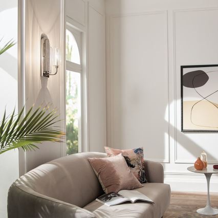 Quintiesse - Seinavalgusti KIMROSE 1xE14/40W/230V läikiv kroom