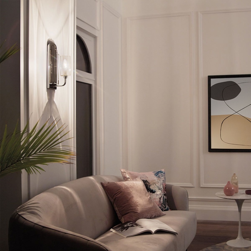 Quintiesse - Seinavalgusti KIMROSE 1xE14/40W/230V läikiv kroom