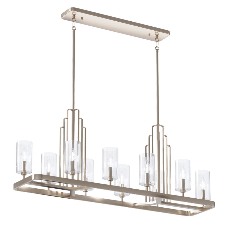 Quintiesse - varrega lühter KIMROSE 10xE14/40W/230V läikiv kroom