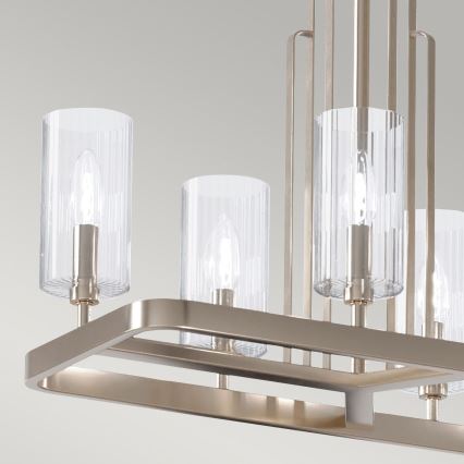 Quintiesse - varrega lühter KIMROSE 10xE14/40W/230V läikiv kroom