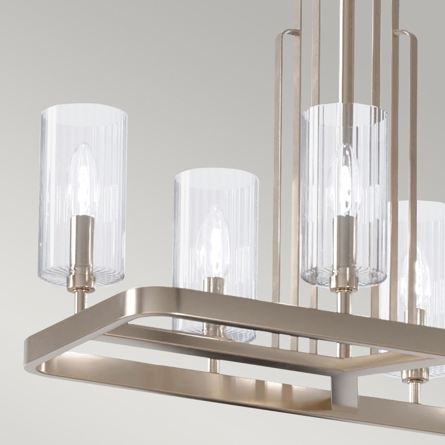 Quintiesse - varrega lühter KIMROSE 10xE14/40W/230V läikiv kroom
