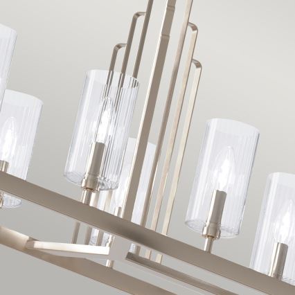 Quintiesse - varrega lühter KIMROSE 10xE14/40W/230V läikiv kroom