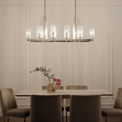 Quintiesse - varrega lühter KIMROSE 10xE14/40W/230V läikiv kroom