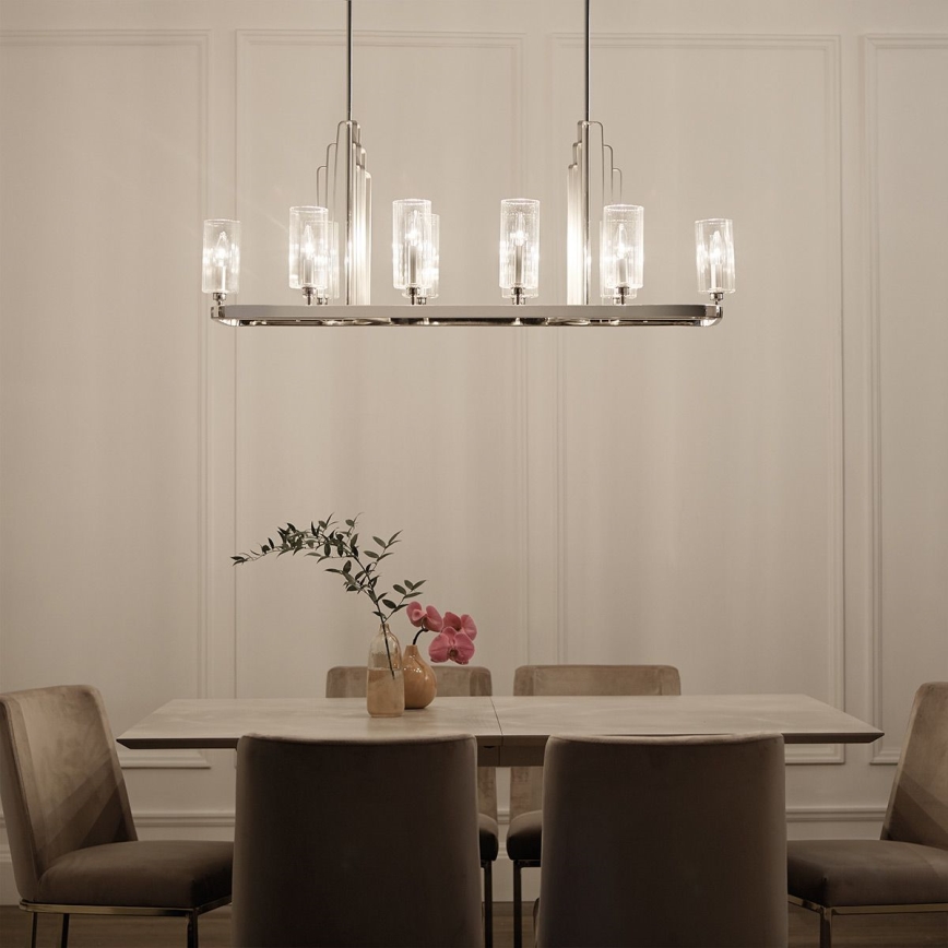 Quintiesse - varrega lühter KIMROSE 10xE14/40W/230V läikiv kroom