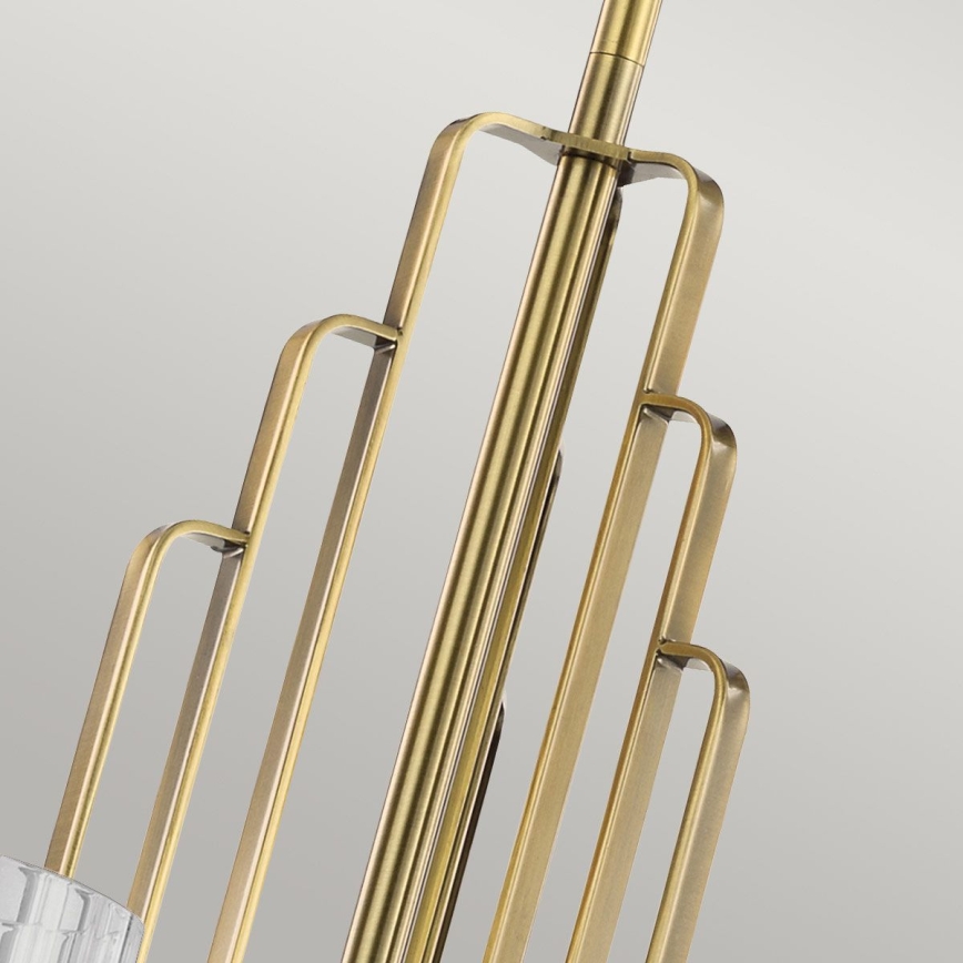 Quintiesse - varrega lühter KIMROSE 6xE14/40W/230V läbimõõt 68,6 cm kuldne