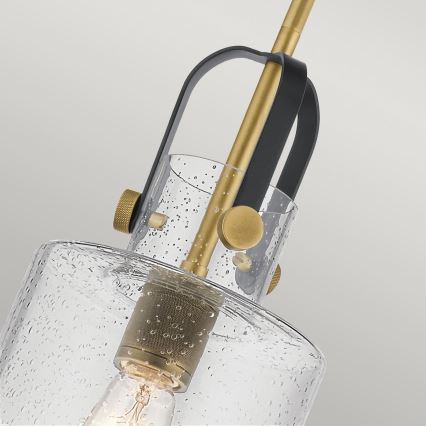 Quintiesse - laelamp varrega KITNER 1xE27/60W/230V läbimõõt 18 cm kuldne/must