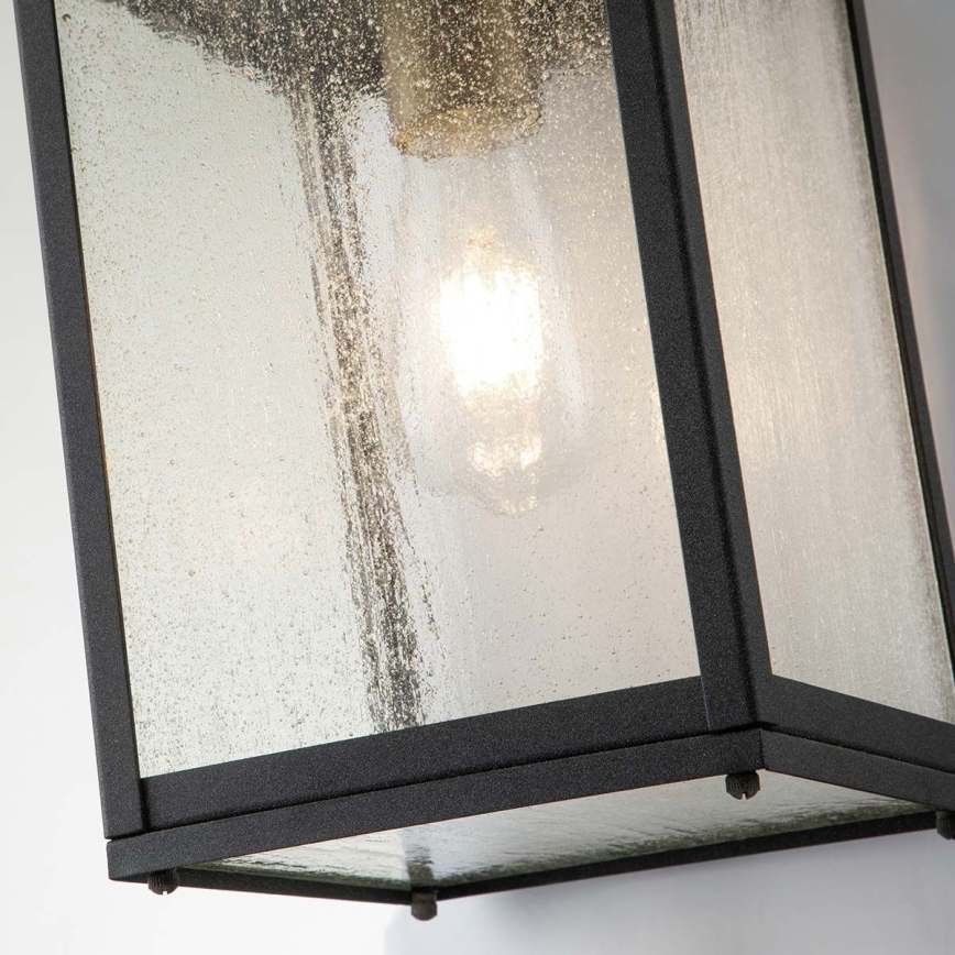 Quintiesse - Välisseinavalgusti LAHDEN M 1xE27/60W/230V IP44 must/kuldne