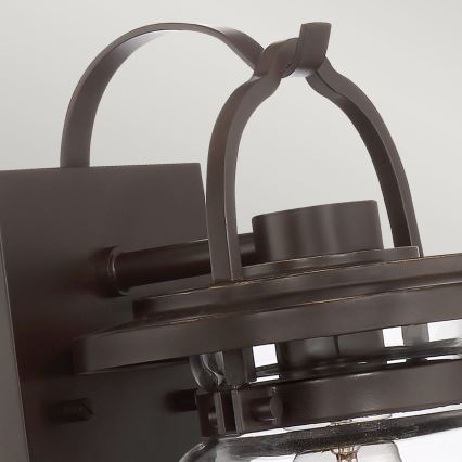 Quintiesse - Välisseinavalgusti LASALLE S 1xE27/60W/230V IP44 pronksne