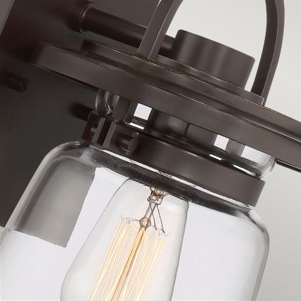 Quintiesse - Välisseinavalgusti LASALLE S 1xE27/60W/230V IP44 pronksne