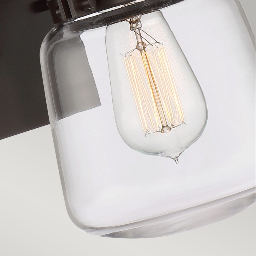 Quintiesse - Välisseinavalgusti LASALLE S 1xE27/60W/230V IP44 pronksne