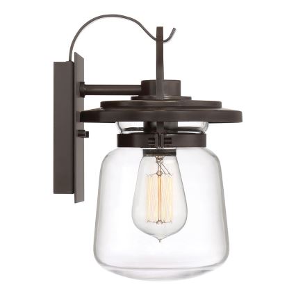 Quintiesse - Välisseinavalgusti LASALLE S 1xE27/60W/230V IP44 pronksne