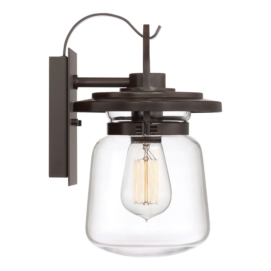 Quintiesse - Välisseinavalgusti LASALLE S 1xE27/60W/230V IP44 pronksne