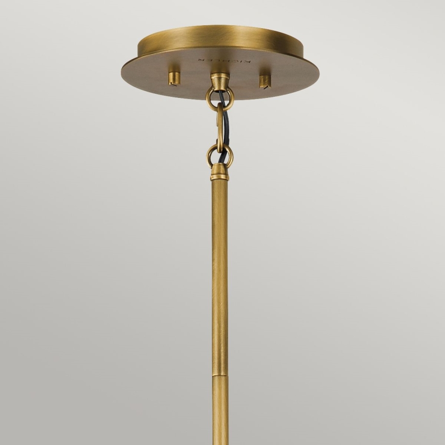 Quintiesse - vardaga lühter LINARA 6xE14/60W/230V, läbimõõt 66 cm, must/kuldne