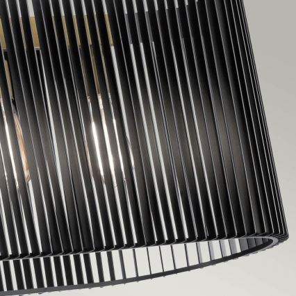 Quintiesse - kroonlühter varrega LINARA 5xE27/60W/230V must/kuldne