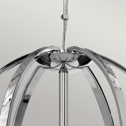 Quintiesse - LED rippvalgusti kaablil MONDO 3xG9/3W/230V läbimõõt 45,7 cm läikiv kroom